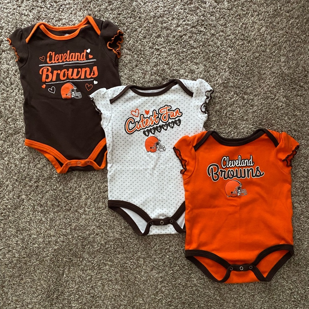 Cleveland Browns Bodysuit Bundle